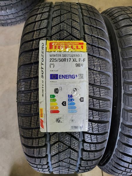 225/50/17 PIRELLI 4бр RunFlat