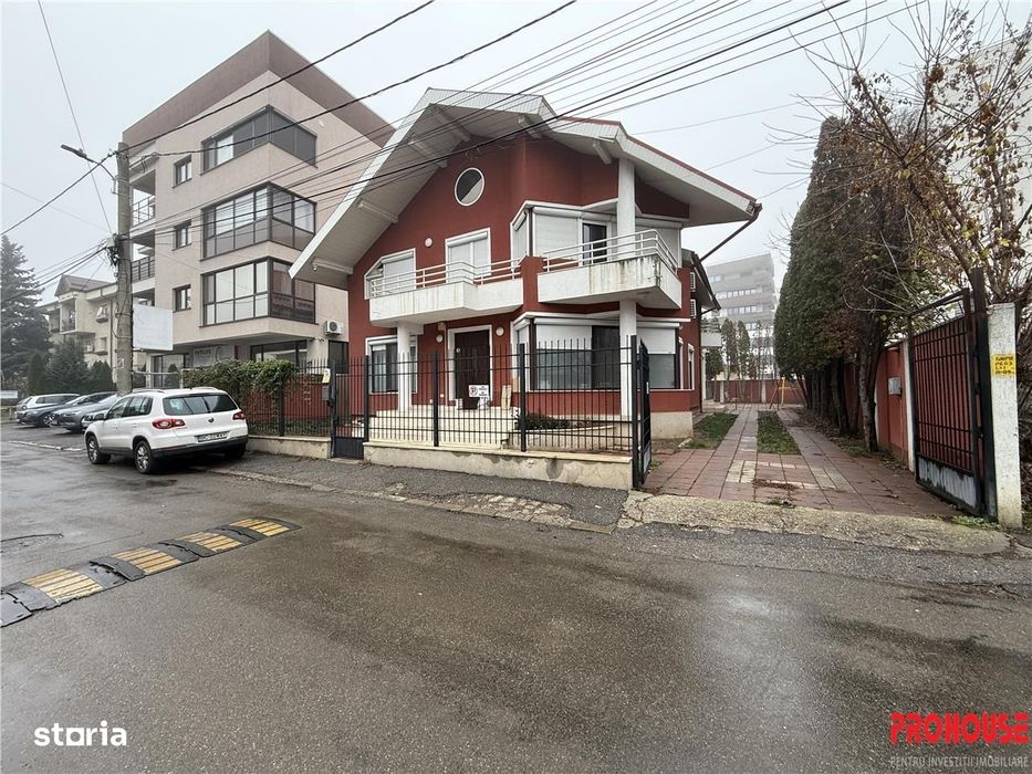 Vila de inchiriat - Ultracentral, Spatiu versatil pentru locuinta, bir