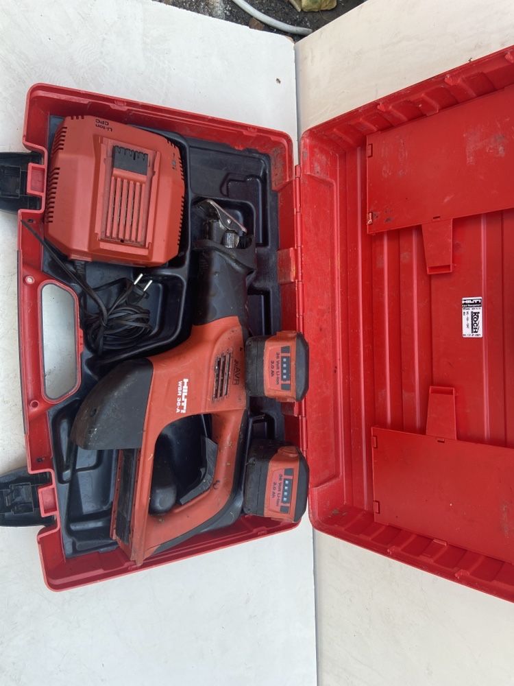 Hilti wsr 36-A ferestreu pendular coada vulpe taiat lemn fier macelari