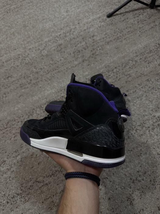 Jordan 3 4 5 Spizike purple black court sneakers Nike