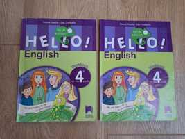 Работна тетрадка по английски Hello!,Nеw Edition, 4 клас, попълнена