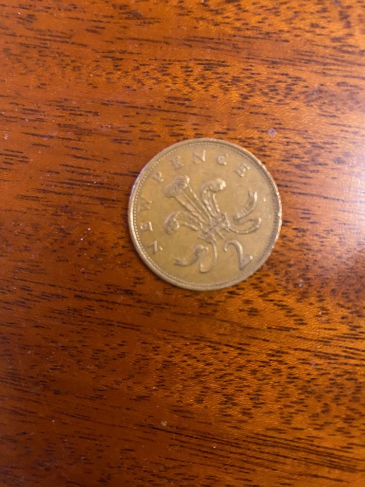 Monede 2 new pence 1971 si 1980