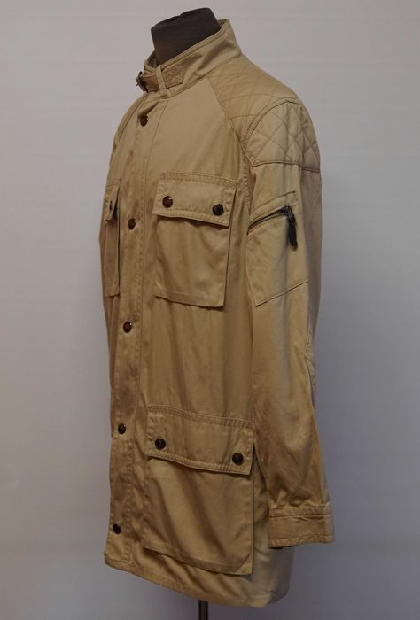 Jacheta bej Polo Ralph Lauren bumbac marima L/XL