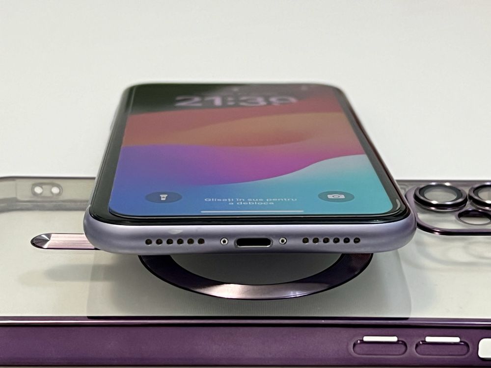 iPhone 11 Mov/Purple 64GB, sanatate baterie 97%!