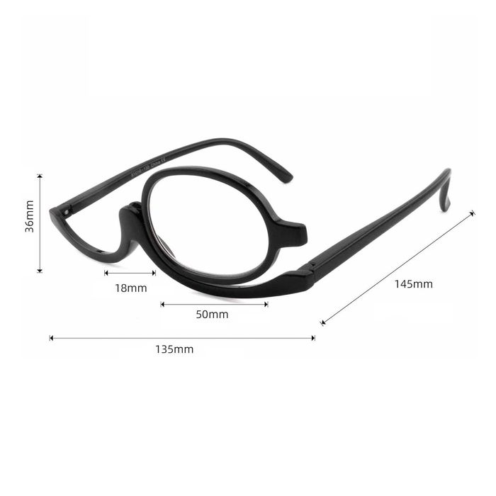 Очила за гримиране с диоптър