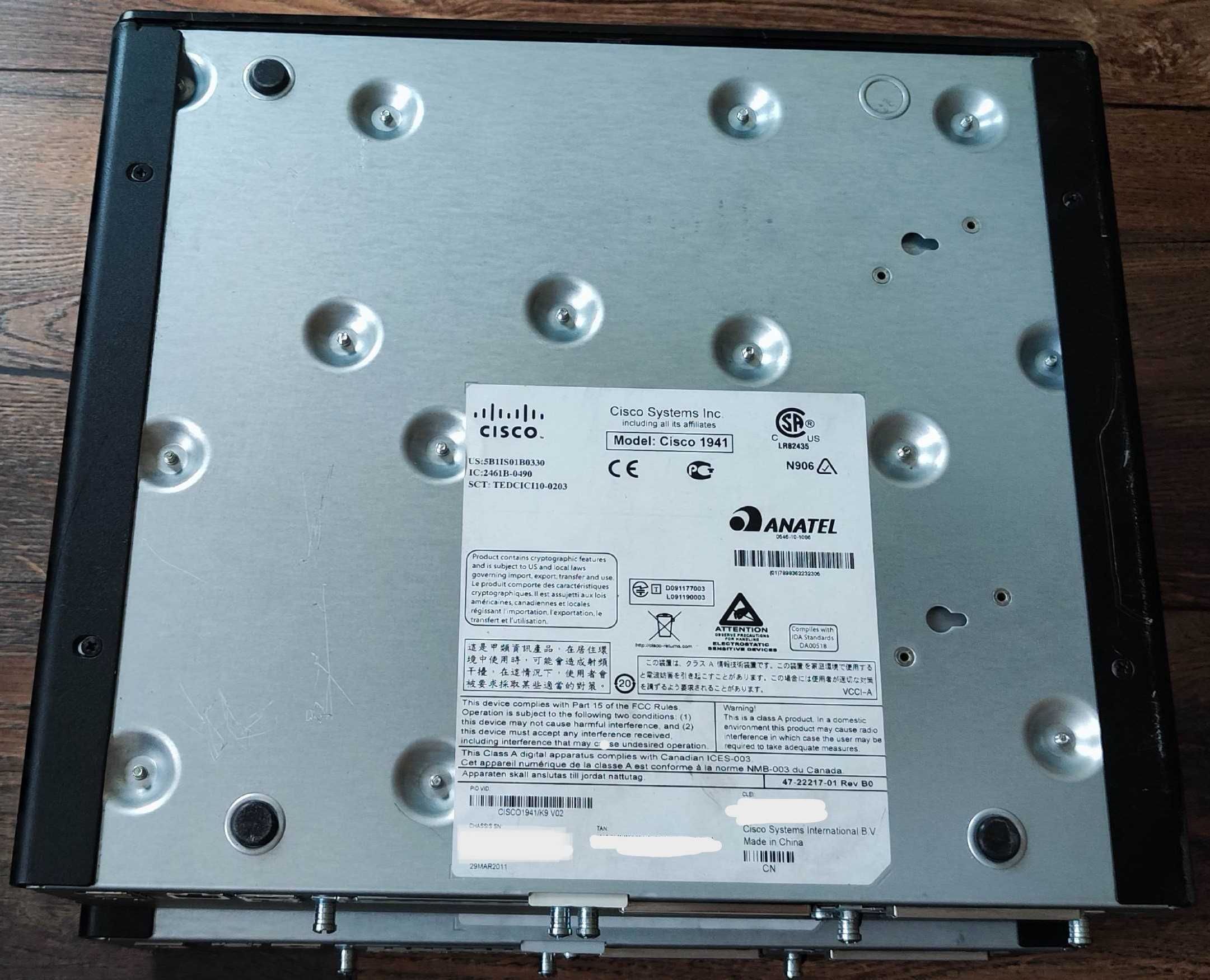 Рутер - Router Cisco 1941/K9 v02