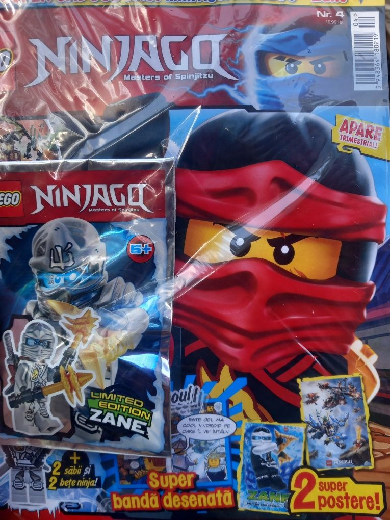 Revista lego ninjago nr 4 din 2016