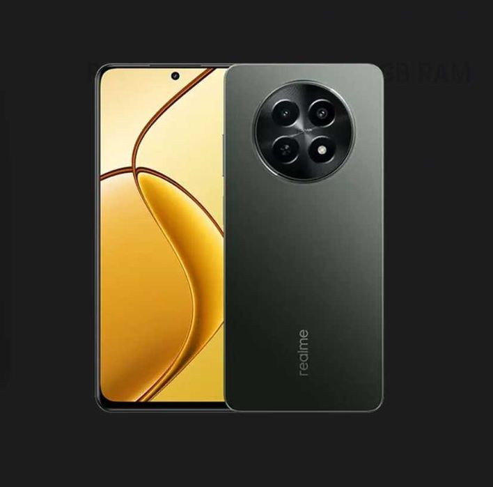 Смартфон Realme 12x 5G Black 128 GB /6 GB Чисто Нов