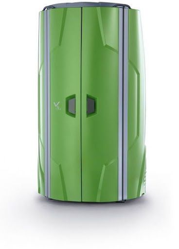 Вертикальный солярий Luxura v5 зеленый
