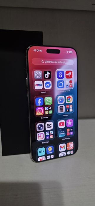 Iphone 16 Pro Max 256Gb Impecabil Baterie 100