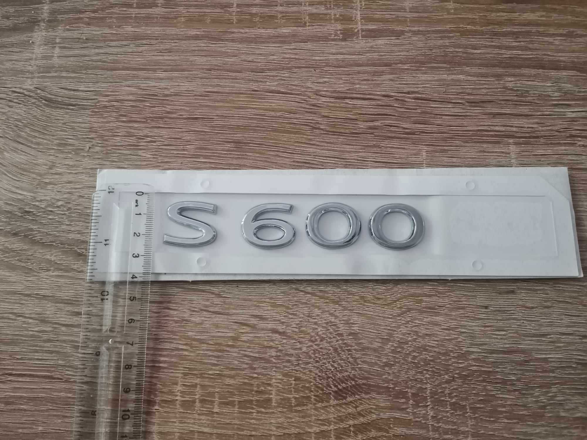 Надпис нов стил Mercedes Benz S 600 W223