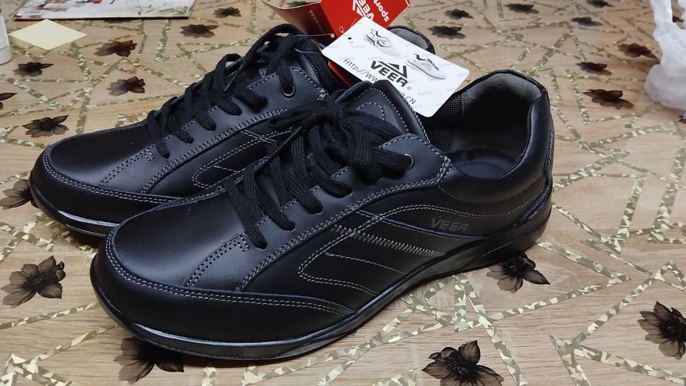 Pantofi barbati din piele noi Veer, nr 44