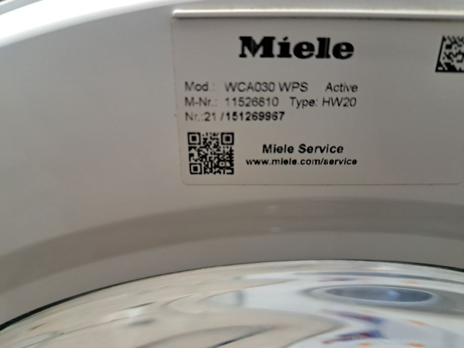 Miele w1 mod.(Wca030 wcs)