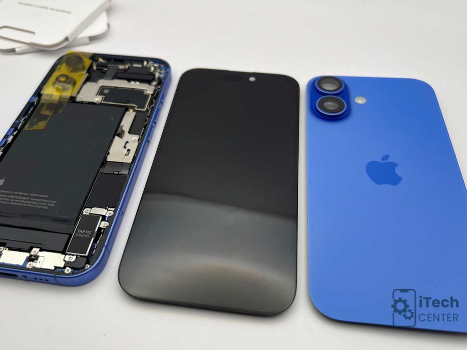 iPhone 16, НА ЧАСТИ - дисплей, камера, корпус, букса и др.