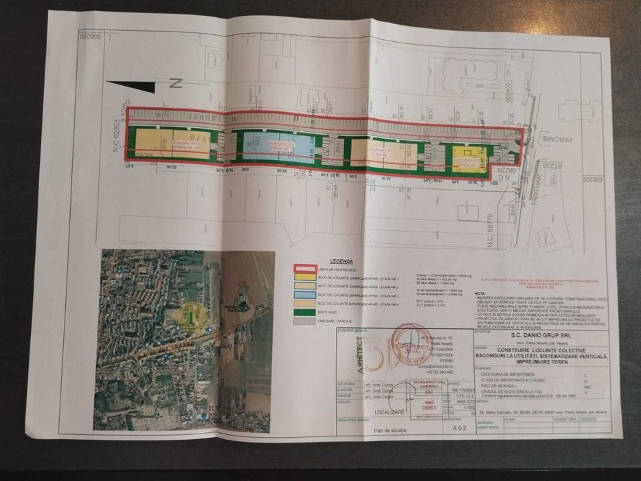 PIATRA NEAMT - Teren 12000 mp pentru edificare blocuri locuinte