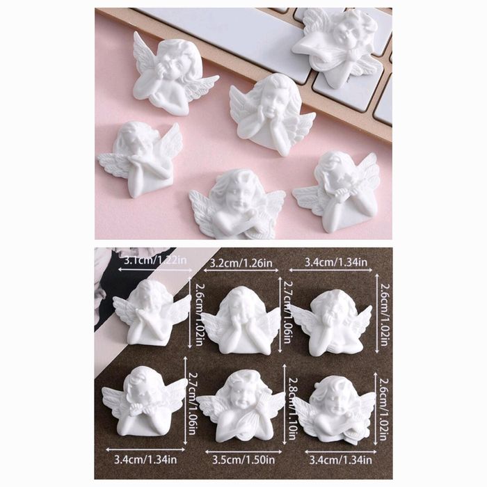 Заготовки за комплект за кръщене, материали за декорация, голяма бяла