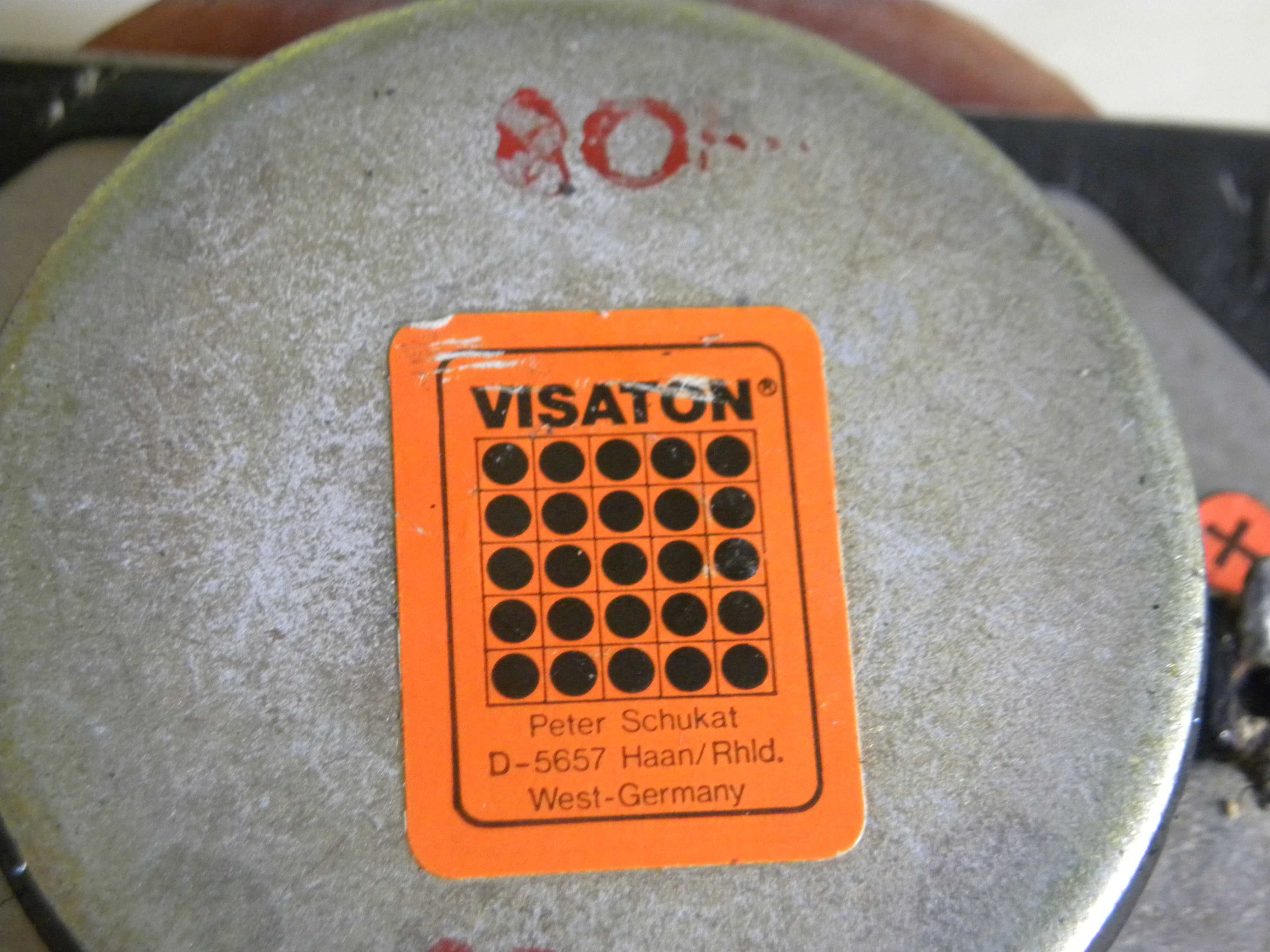 Vintage Tweetere Visaton - 8 Ohmi / 30 W