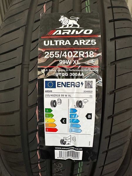 Нови летни гуми ARIVO ULTRA ARZ5 255/40R18 99W XL НОВ DOT