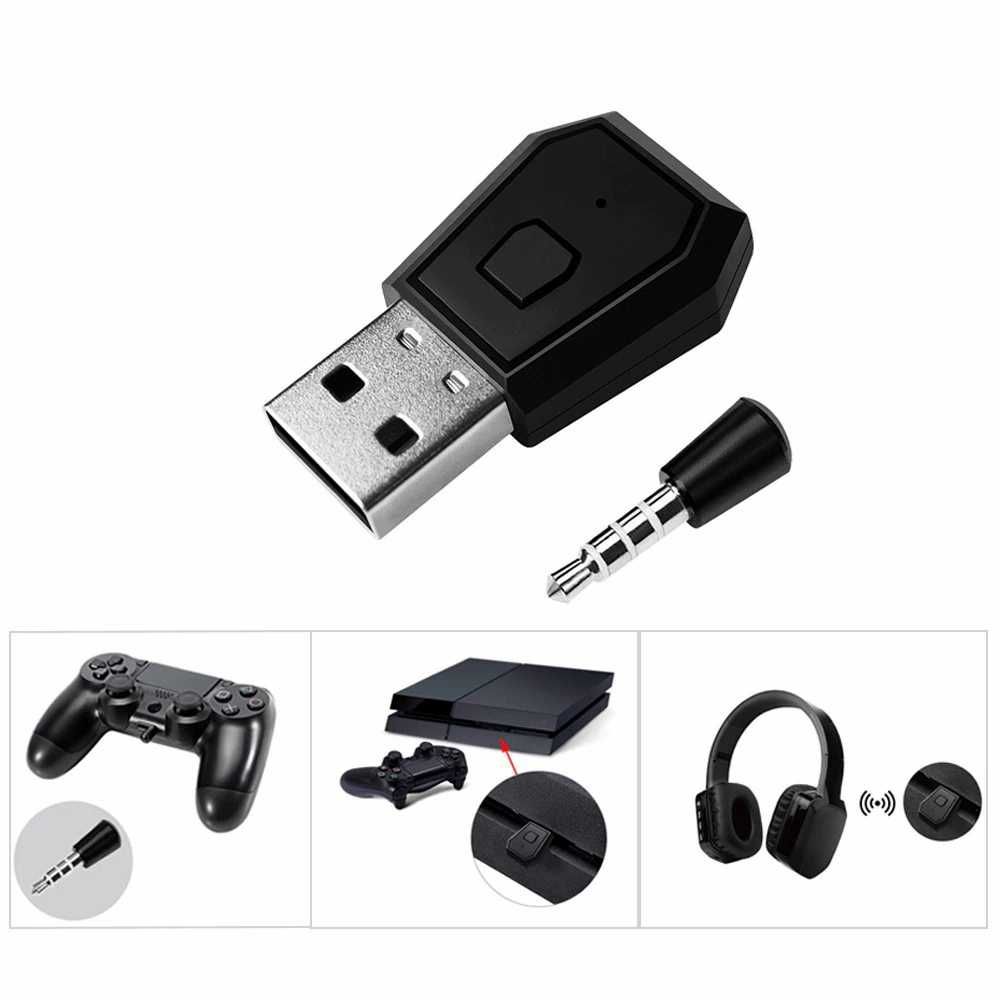 PS4 USB аудио донгъл за Bluetooth слушалки и микрофон на Плейстейшън 4