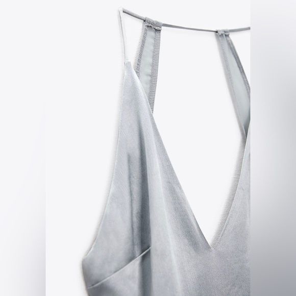 Rochie satinata Zara limited edition