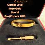 Bratara Cartier Love Aur Rose Marimea 16 Act 2018 Cutie
