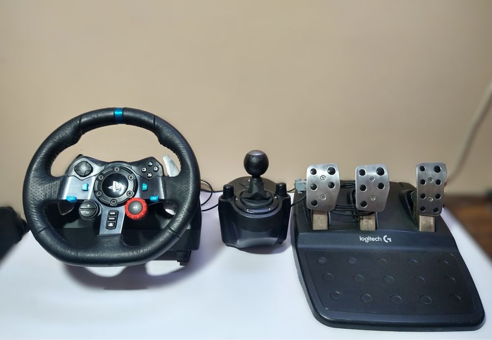 Logitech G29 + shifter