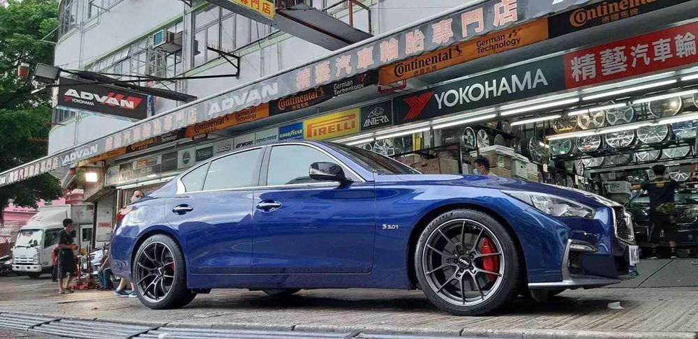 Jante R17 5x112 Racing G025 Style | Audi BMW Mercedes VW Skoda Cupra