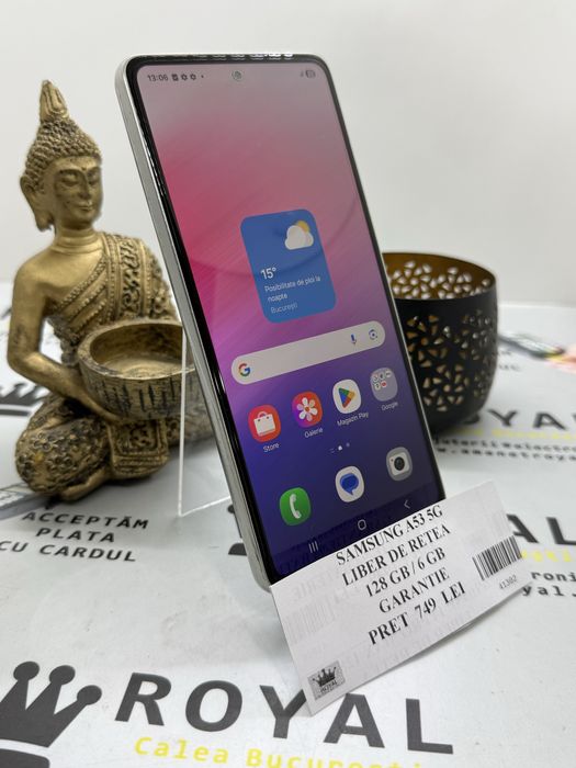 Amanet Royal : Samsung A53 5G / 128 GB 6 GB / Liber Retea / Garantie