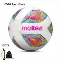 Продается футбольный мяч Молтен 5 размер, в подарок насос и мешок