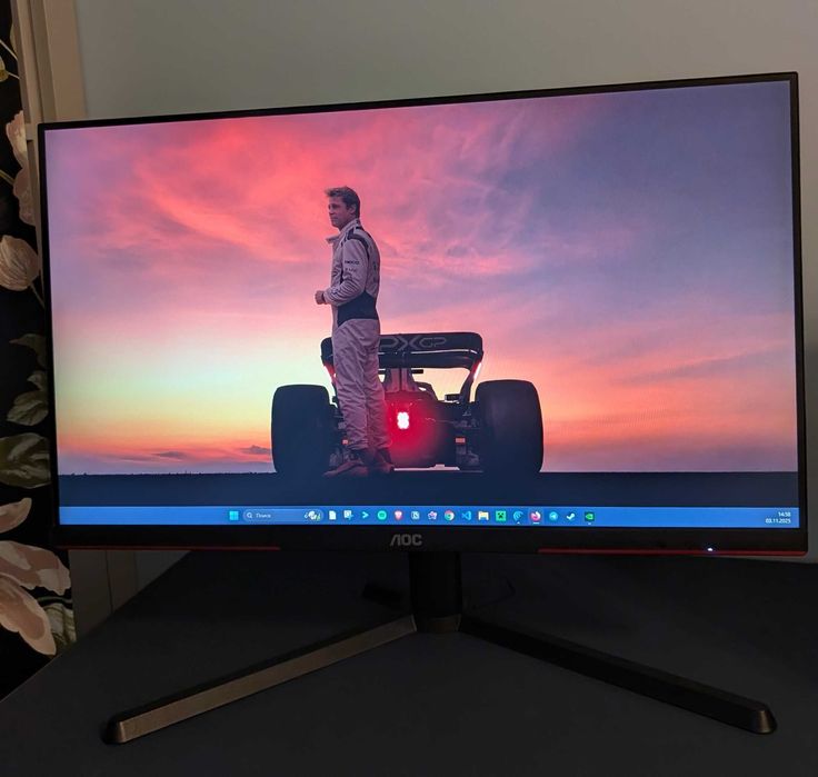 Монитор игровой 24.5 дюймов, 240hz AOC 25G3ZM/BK