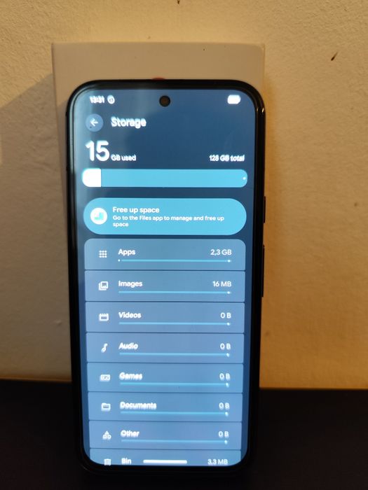 Google Pixel 8a 128 GB Obsidian Black Full Box