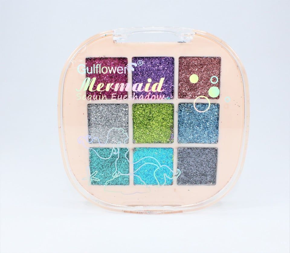 Paleta fard de ochi, Gulflower, Mermaid Glitter, 02