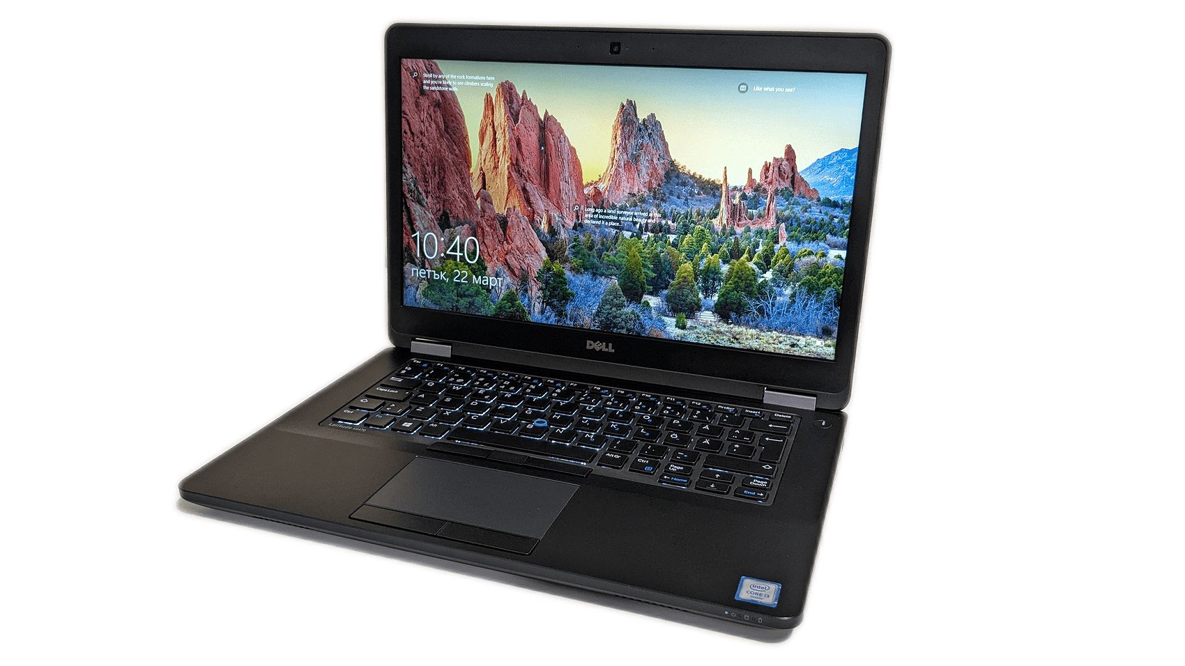 Dell Latitude E5470 14" 1920x1080 i3-6100U 8GB 128 SSD батерия 3 часа