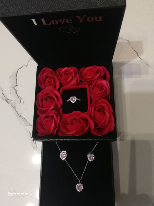 Новая Бижутерия Цепочка, Кольцо,Серьги