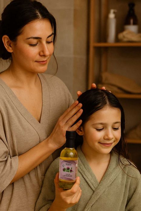 Репейное Масло 250мл  (Чакамуғ мойи) в стеклянной бутылке   НОВИНКА!!!