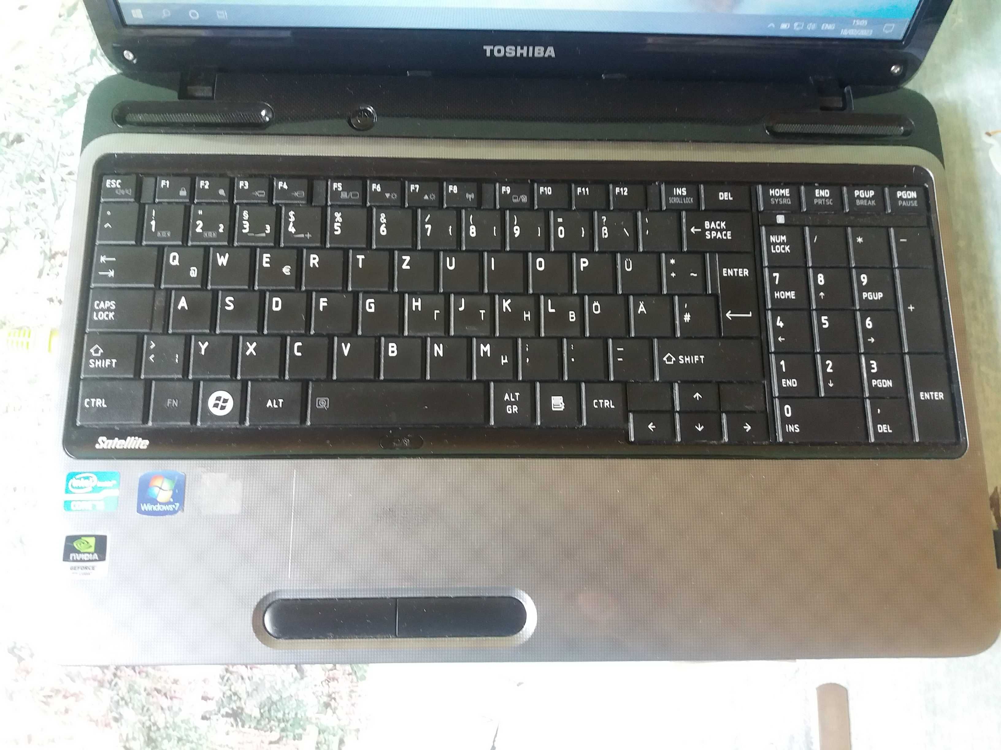 Геймърски лаптоп Toshiba Gaming Laptop, Intel i5, Nvidia GT525 2gb