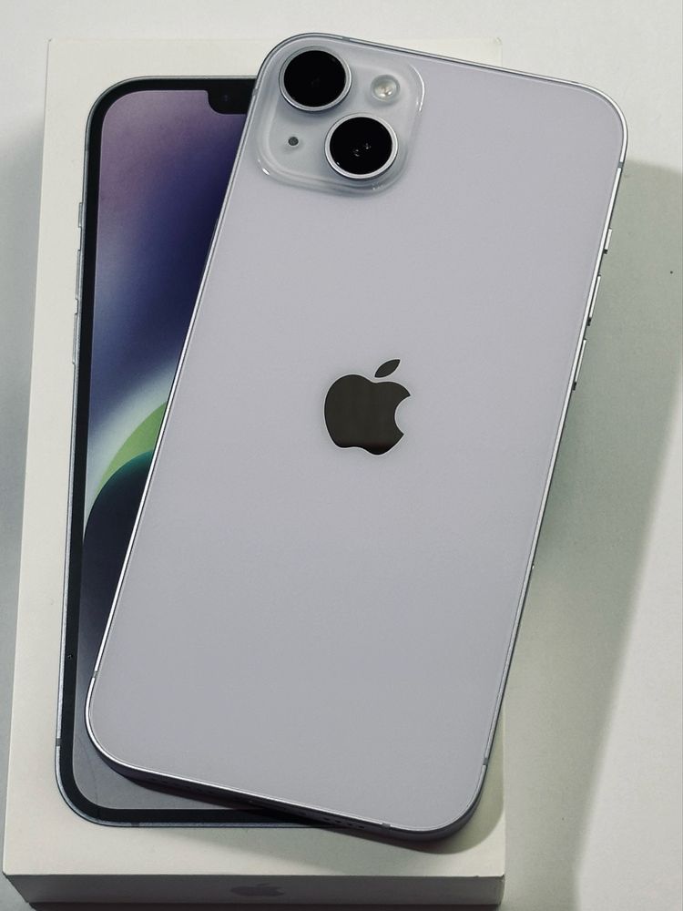 iPhone 14 Plus Purple 95% battery