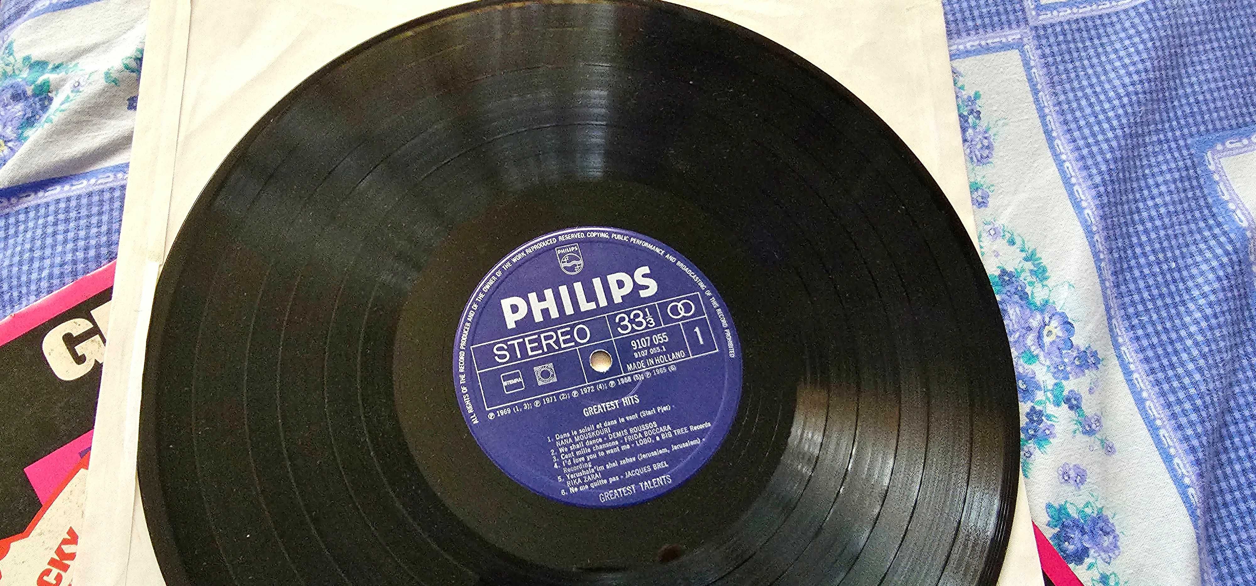 disc vinilin philips great hits anii 1968-1972