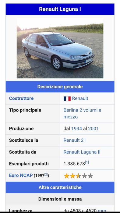 Кора багажник за Рено Лагуна/Renault Laguna 1996--2000г. Хечб