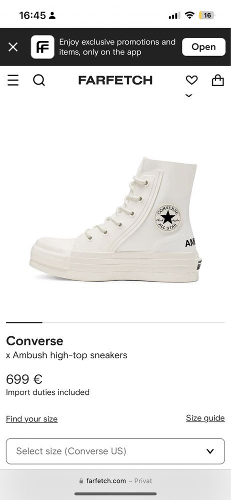 Converse x Ambush