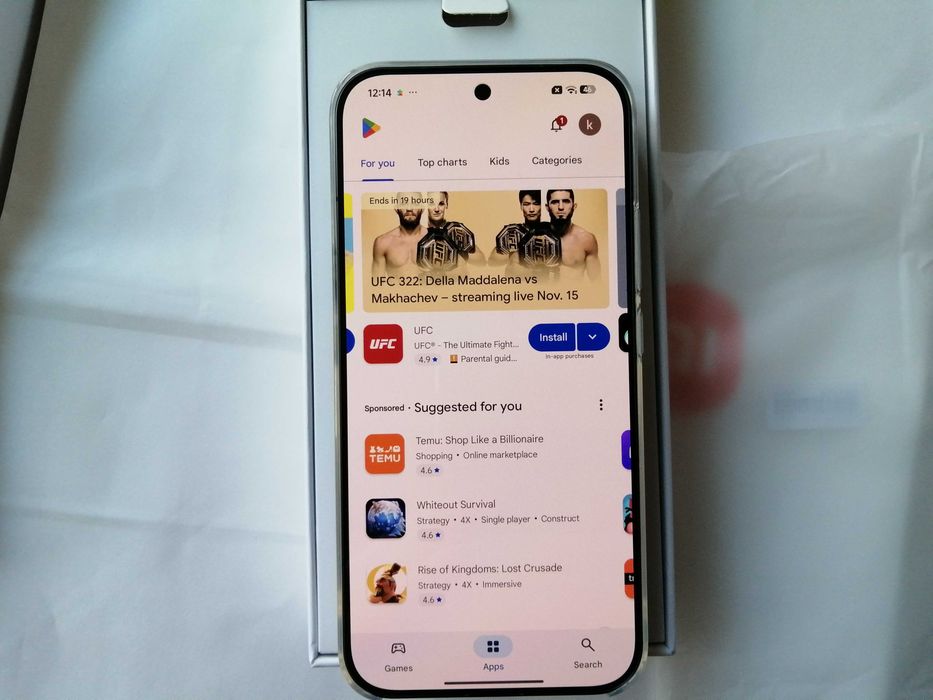 Чисто нов Xiaomi 17 pro max, 16+6Gb, 1Tb