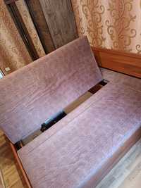 Двухспальная кровать-сундук с подъёмным механизмом 160x200