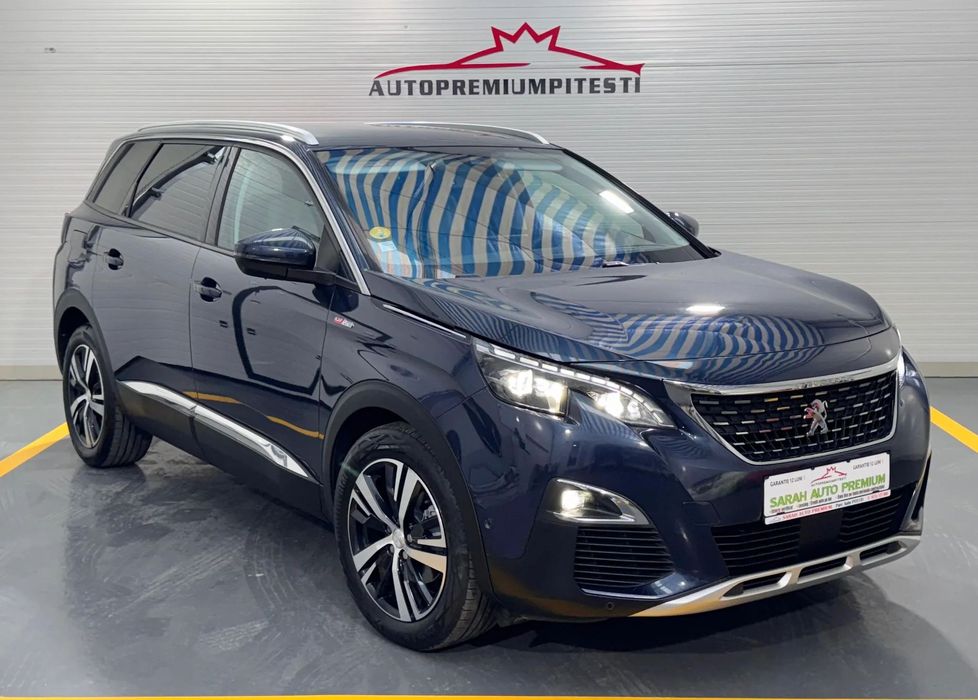Peugeot 5008 1.5D/131cp/7Locuri/GTLINE/FaruriLED/Automat/Garantie24luni/NumereRosii