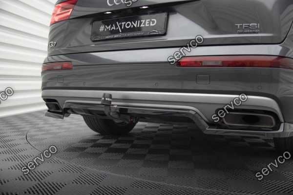 Prelungire splitter bara spate Audi Q7 Mk2 2015-2019 v4