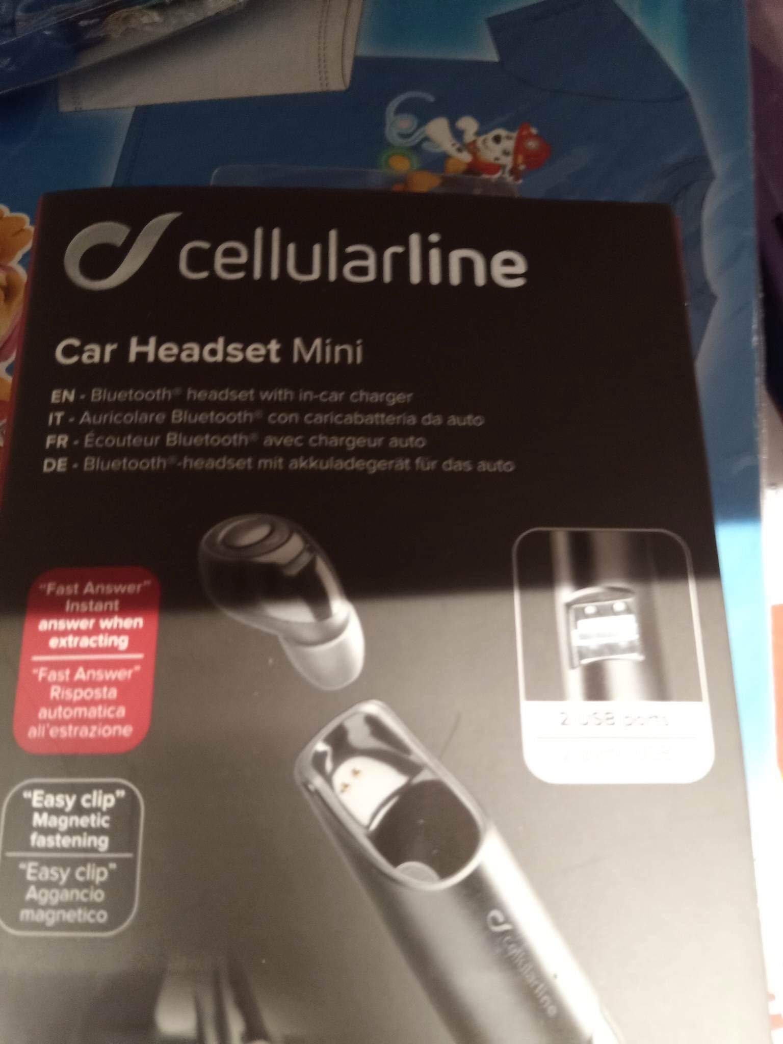 Casti bluetooth Cellularline
