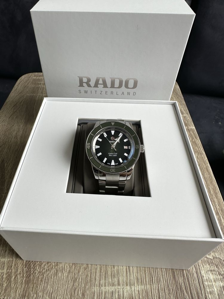 RADO Captain Cook Automatic 300m Green R32105319
