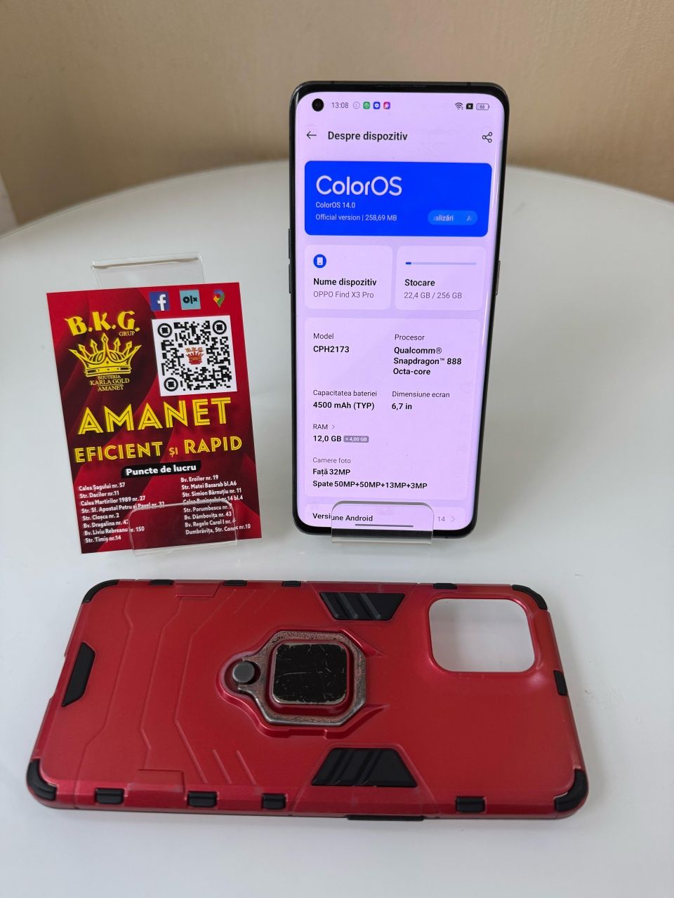 Oppo Find X3 Pro 256gb Amanet BKG