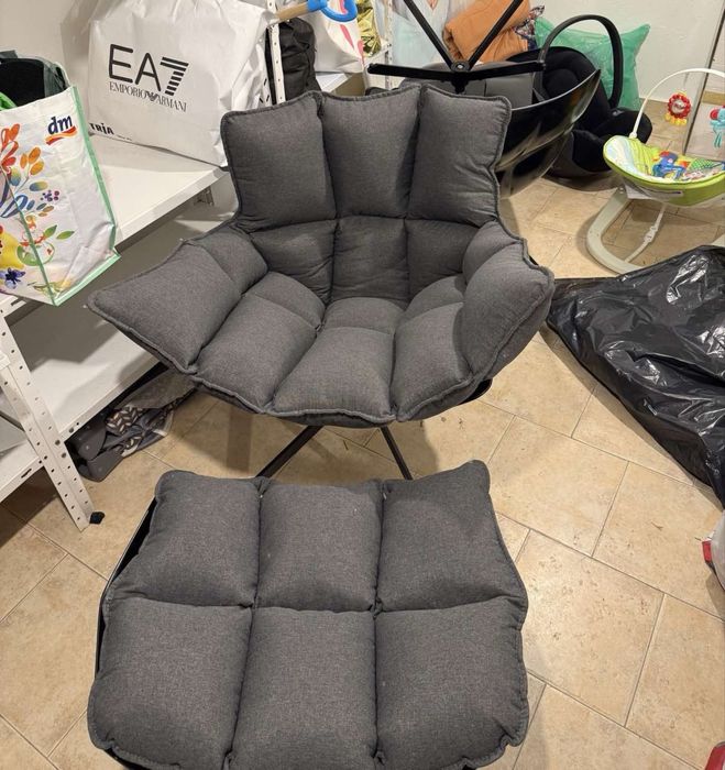 Столове за маса 5 бр+2 бр кресла с табуретки