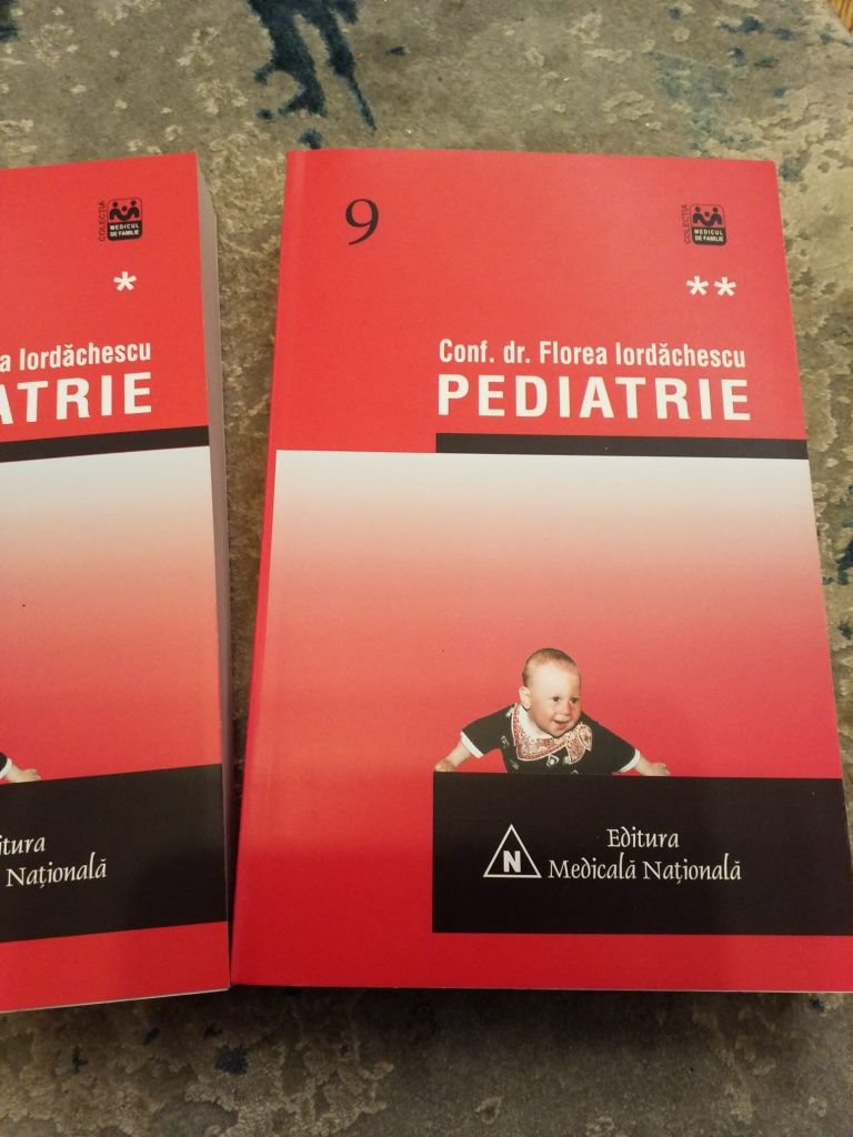 Cărți medicină/ Pediatrie vol 1 și 2.