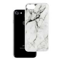 Husa iPhone 8 Wozinsky Marble TPU - White